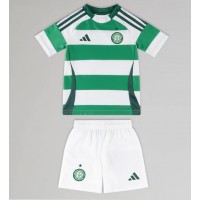 Koszulka piłkarska Celtic Strój Domowy dla dzieci 2024-25 tanio Krótki Rękaw (+ Krótkie spodenki)